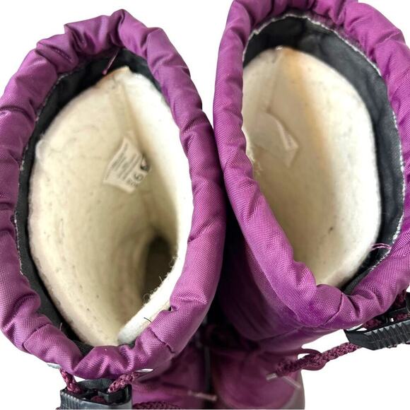 SOREL Insulated Snow Winter Boots in Purple Women's Size 6 - Picture 9 of 12